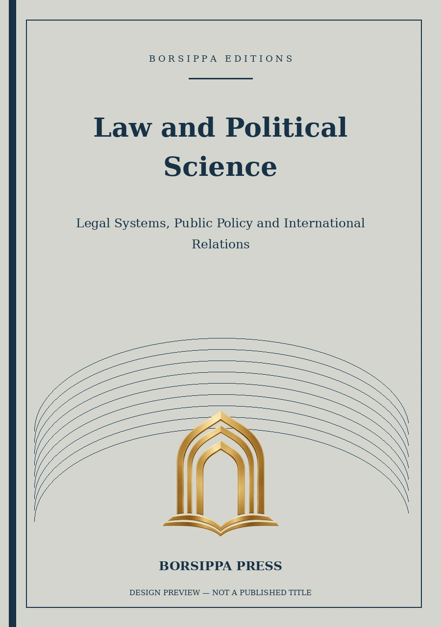Law and Political Science — illustrative cover preview